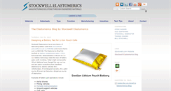 Desktop Screenshot of elastomerics-blog.stockwell.com